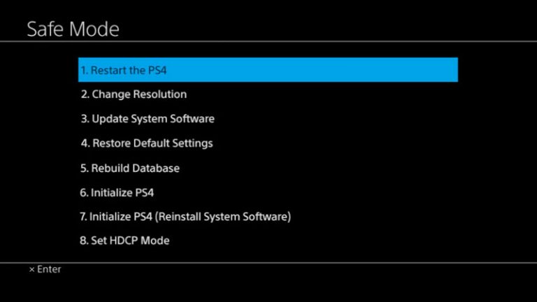 PS4 Safe Mode Options Explained! - WebPro Education