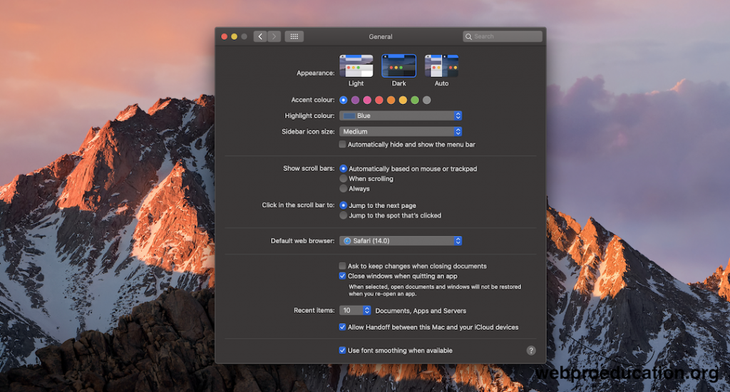 How To Enable Dark Mode On Mac OS