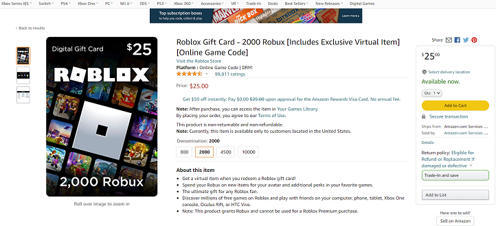 buy roblox gift card online with bitcoin