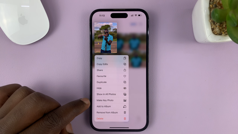 How To Change Photo Album Cover On iPhone