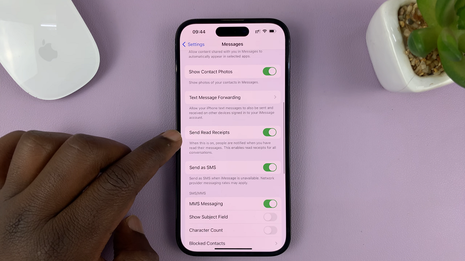 How To Turn On Read Receipts For Messages On iPhone