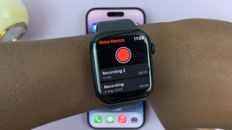 Apple Watch Voice Memos