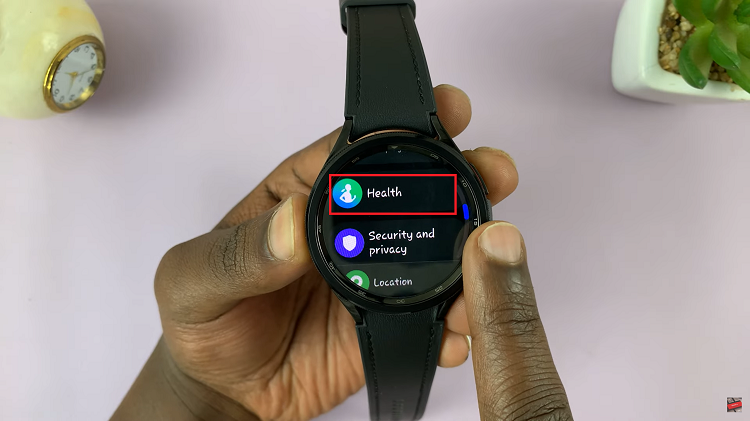 Set Heart Rate Alerts On Samsung Galaxy Watch 6 