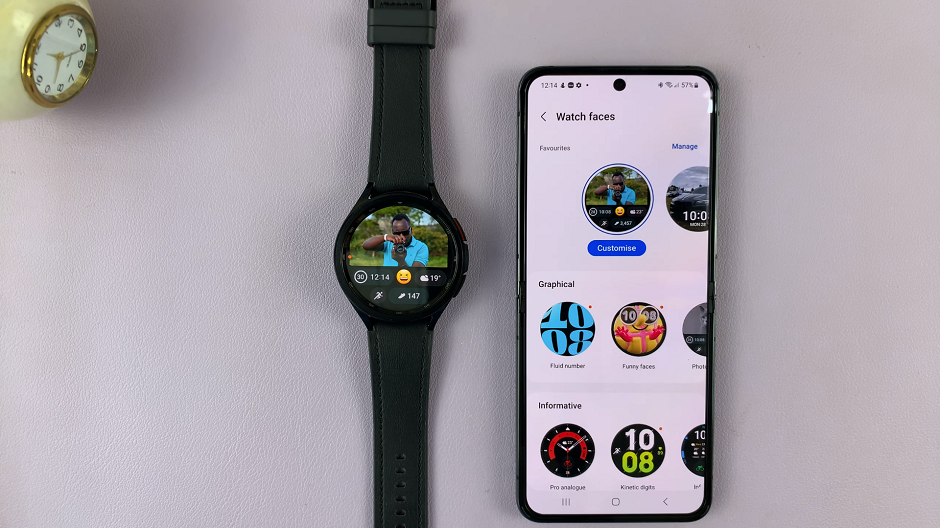 Use Photo Stickers as Watch Face On Samsung Galaxy Watch 6/6 Classic