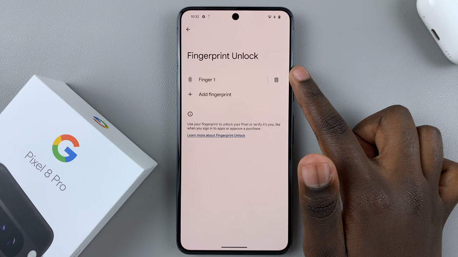 How To Add Fingerprint Unlock On Google Pixel 8 & Pixel 8 Pro