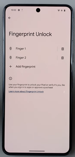 Fingerprint Unlock On Google Pixel 8 & Pixel 8 Pro