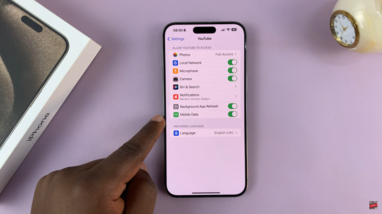 How To Disable Mobile Data On YouTube On iPhone 15 & 15 Pro