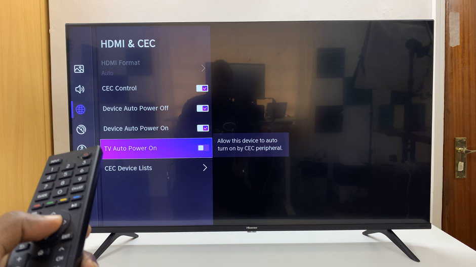 Stop HDMI Devices From Automatically Turning On Hisense VIDAA Smart TV
