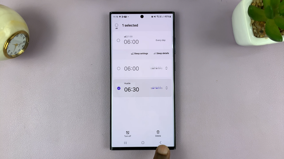How To Delete Alarm On Samsung Phone