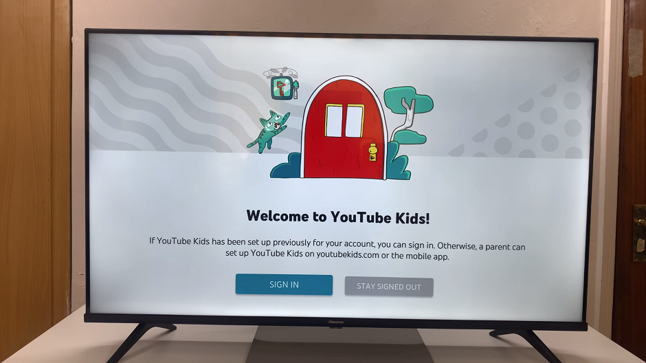 YouTube Kids On Hisense VIDAA Smart TV