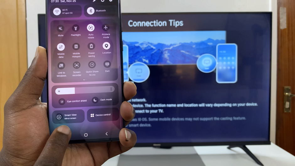 How To Screen Mirror Android Phone To Hisense VIDAA Smart TV