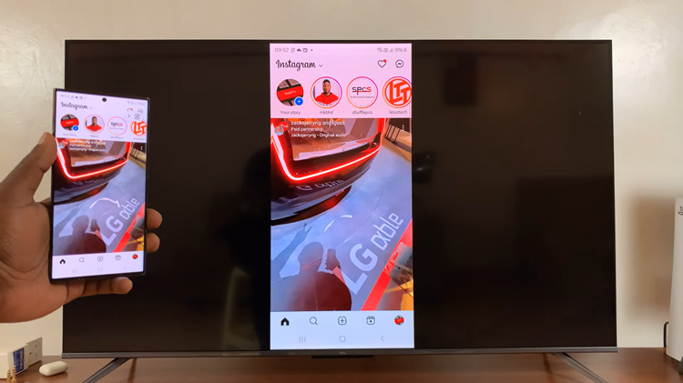 Screen Mirror Android Phone To TCL Google TV