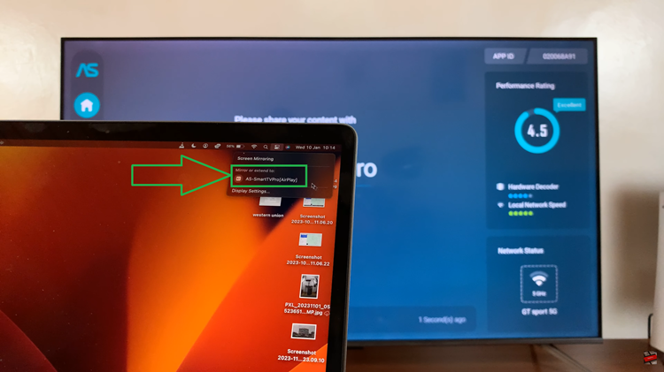 How To Screen Mirror Your MacBook To TCL Google TV