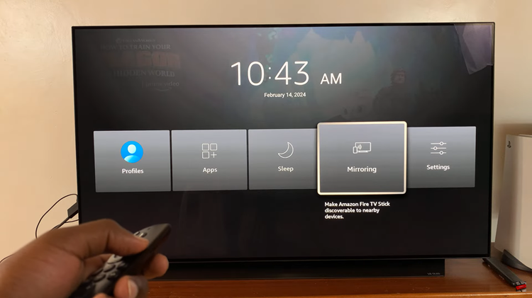 Wirelessly Screen Mirror Samsung Galaxy S24s To Amazon Fire TV