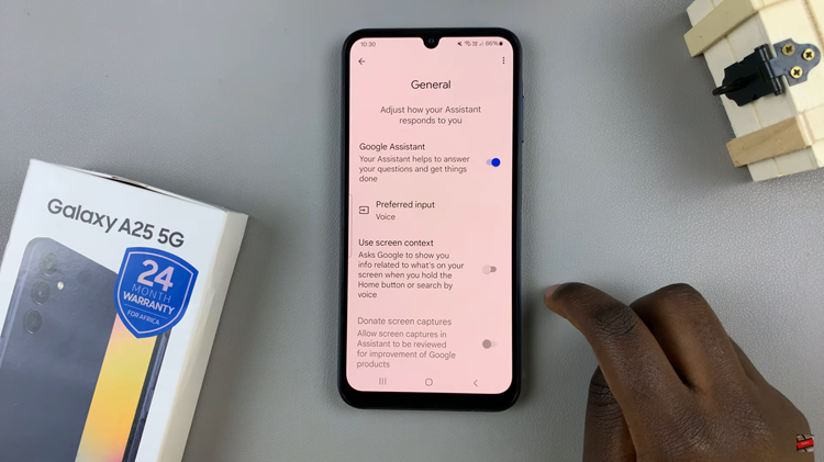 How To Set Up Google Assistant On Samsung Galaxy A25 5G