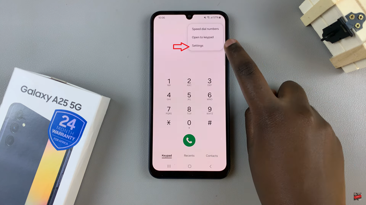 How To Show & Hide Caller ID On Samsung Galaxy A25 5G