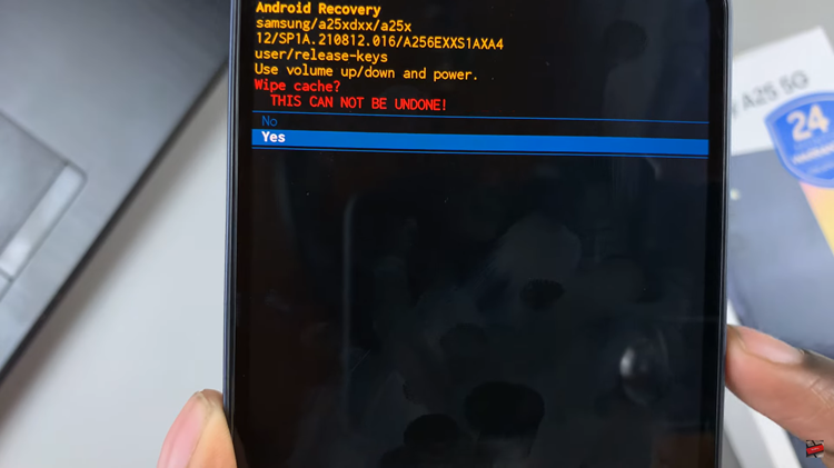How To Wipe Cache Partition On Samsung Galaxy A25 5G