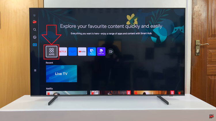 Add Apps To Home Screen On Samsung Smart TV