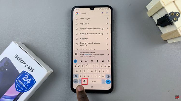 How To Use Gboard On Samsung Galaxy A15