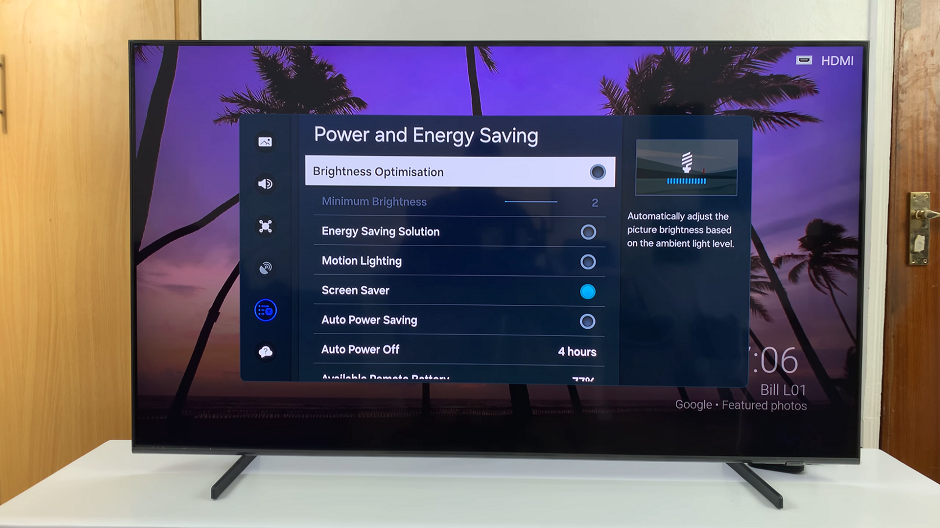 How To Enable Automatic Screen Brightness On Samsung Smart TV