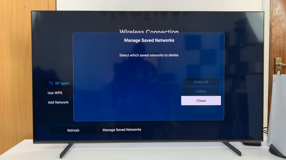 How To Delete a Saved Wi-Fi Network On Samsung Smart TV