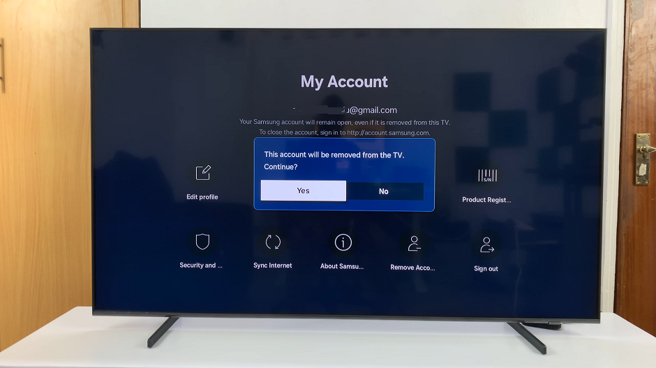 How To Remove Samsung Account From Samsung Smart TV