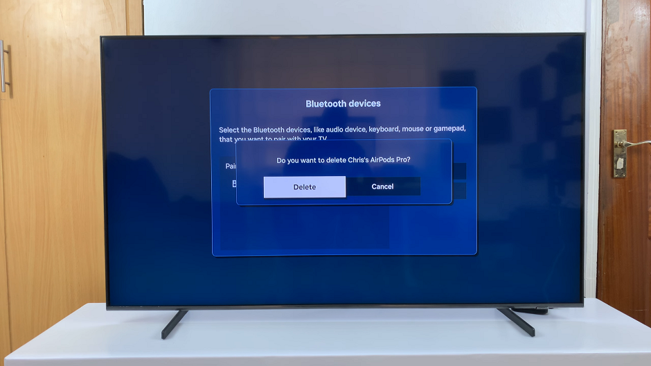 How To Forget Bluetooth Device From Samsung Smart TV