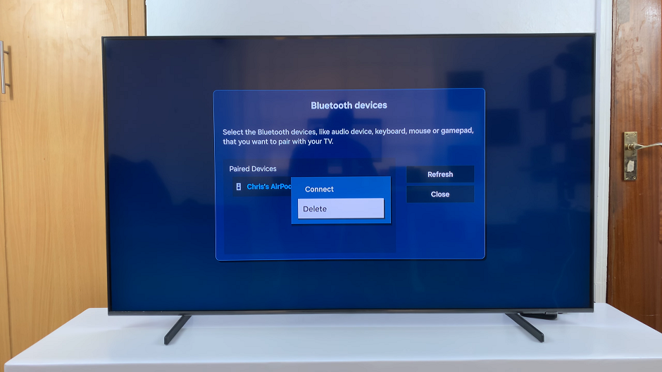 How To Remove Bluetooth Device From Samsung Smart TV