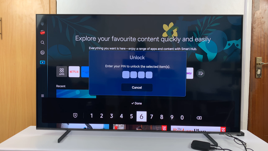 How To Change PIN On Samsung Smart TV