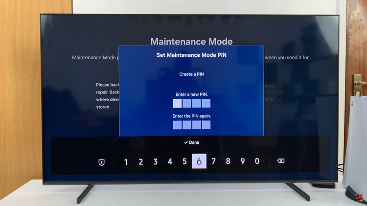 How To Enable Maintenance Mode On Samsung Smart TV