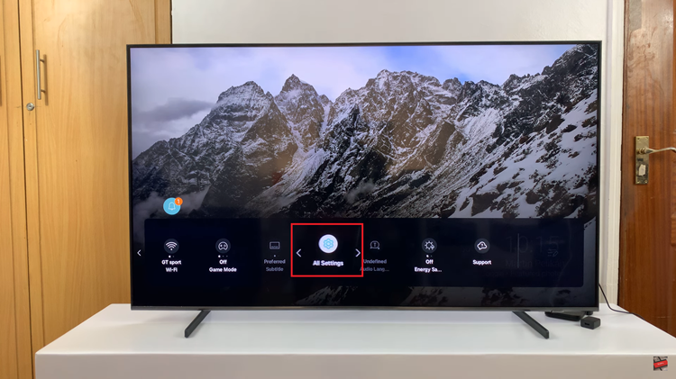 How To Rearrange Settings Shortcuts On Samsung Smart TV