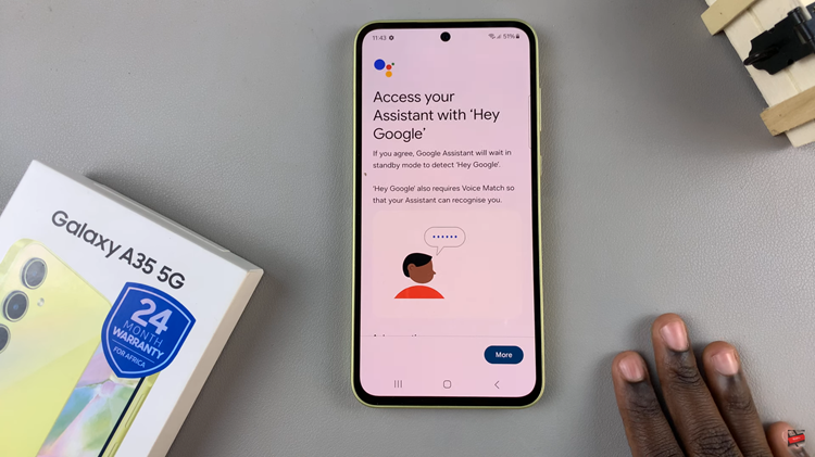 How To Set Up Google Assistant On Samsung Galaxy A35 5G