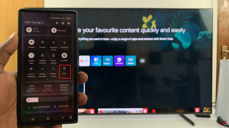 How To Use Wireless Samsung Dex On Samsung Smart TV