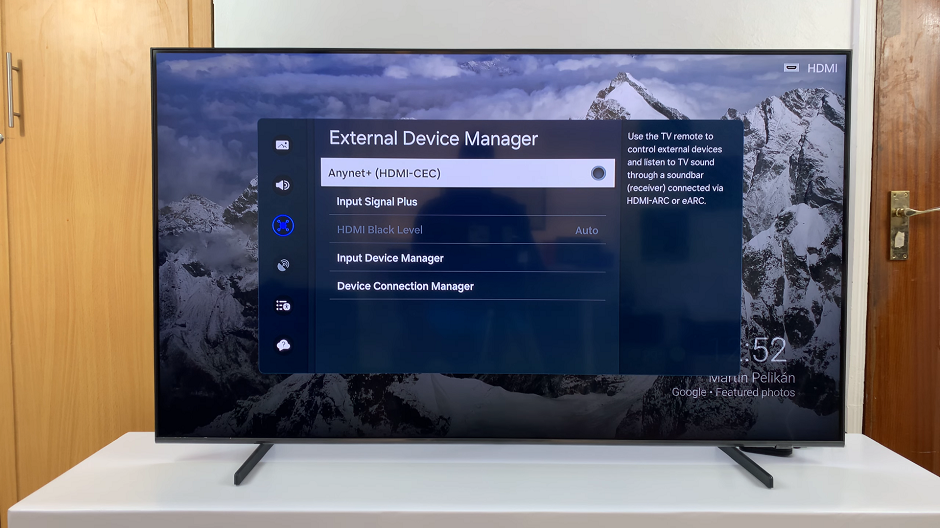 Disable HDMI-CEC (Anynet+) On Samsung Smart TV