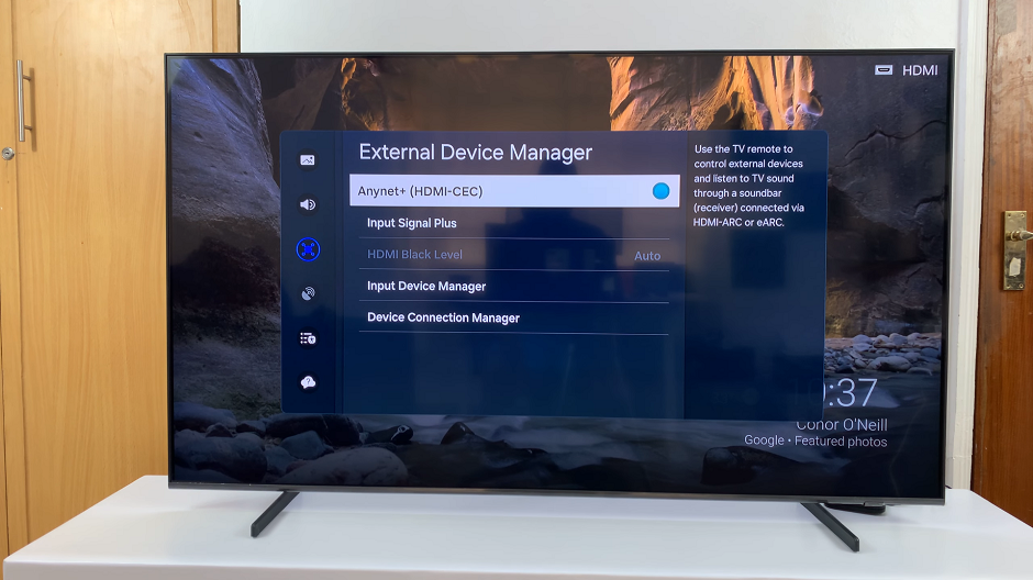 Enable HDMI-CEC (Anynet+) On Samsung Smart TV