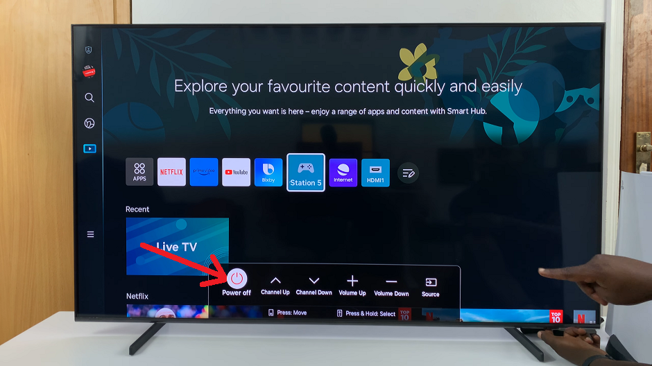 How To Turn Samsung Smart TV ON/OFF Without Remote