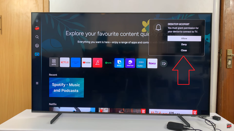 How To Screen Mirror Laptop Screen To Samsung Smart TV