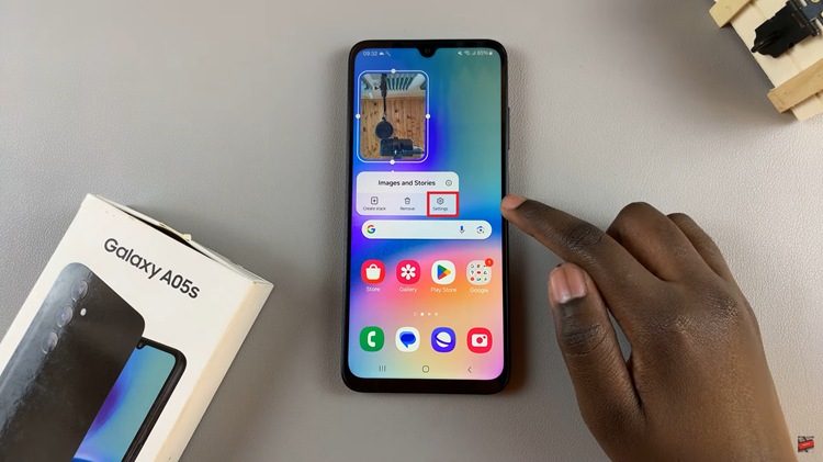 How To Add Photo Widget To Home Screen On Samsung Galaxy A05s