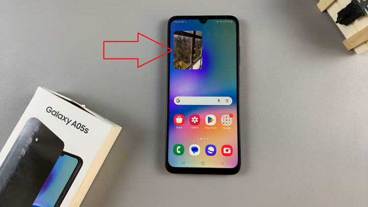 Add Photo Widget To Home Screen On Samsung Galaxy A05s