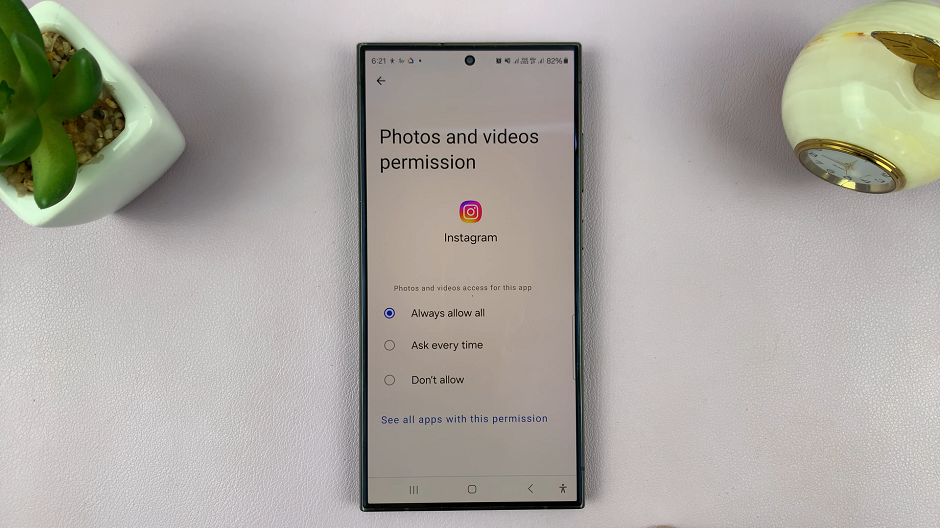 Allow Instagram Access To Photos & Videos On Android