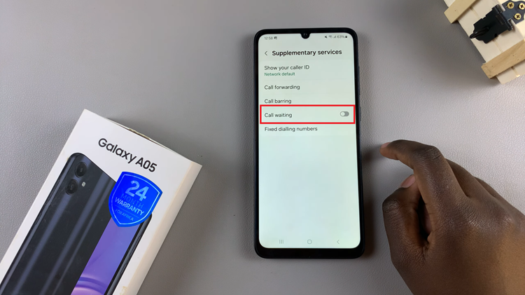 How To Disable Call Waiting On Samsung Galaxy A05