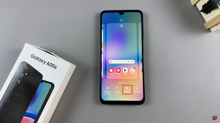 How To Add Calendar Widget To Home Screen On Samsung Galaxy A05s