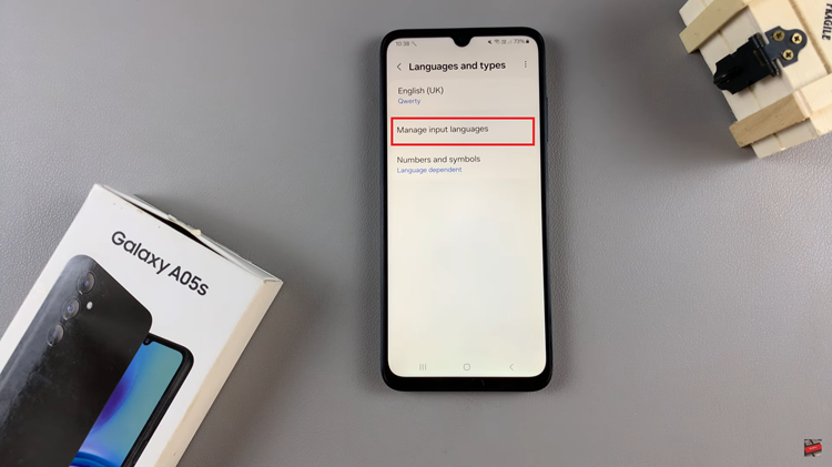 How To Add Keyboard Language On Samsung Galaxy A05s