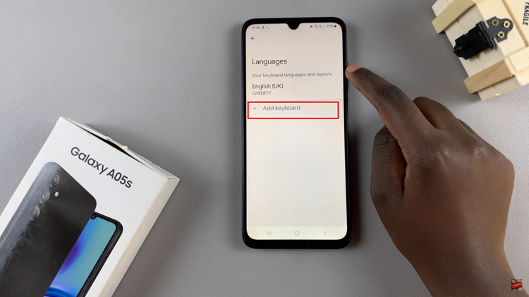 How To Add Keyboard Language On Samsung Galaxy A05s