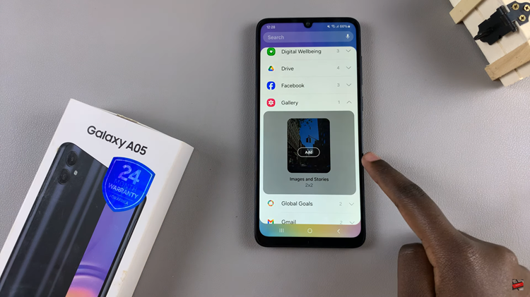 How To Add Photo Widget To Home Screen On Samsung Galaxy A05