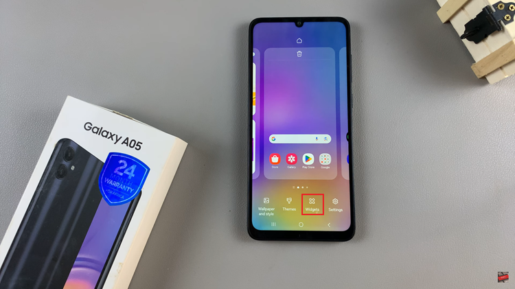 How To Add Photo Widget To Home Screen On Samsung Galaxy A05