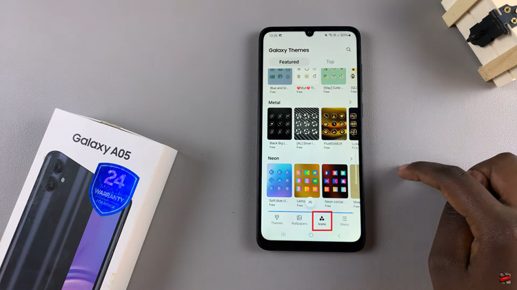 How To Change Icon Theme On Samsung Galaxy A05