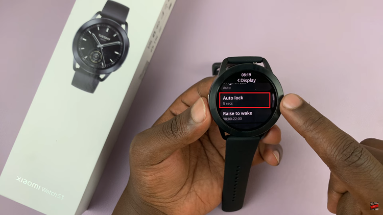 How To Change Screen Timeout Period On Xiaomi Watch S3