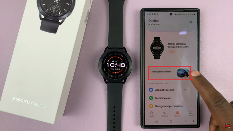 How To Change Watch Face On Xiaomi Watch S3