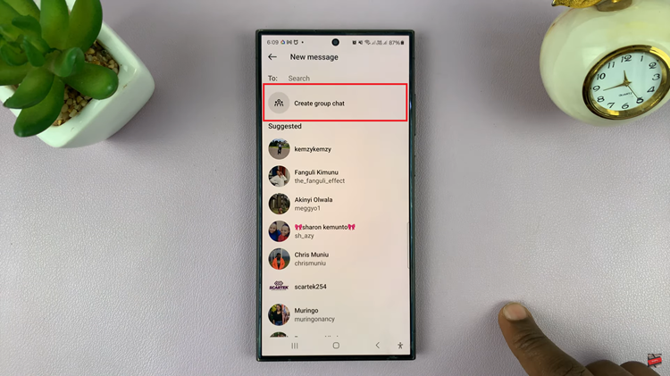 How To Create Group Chat On Instagram